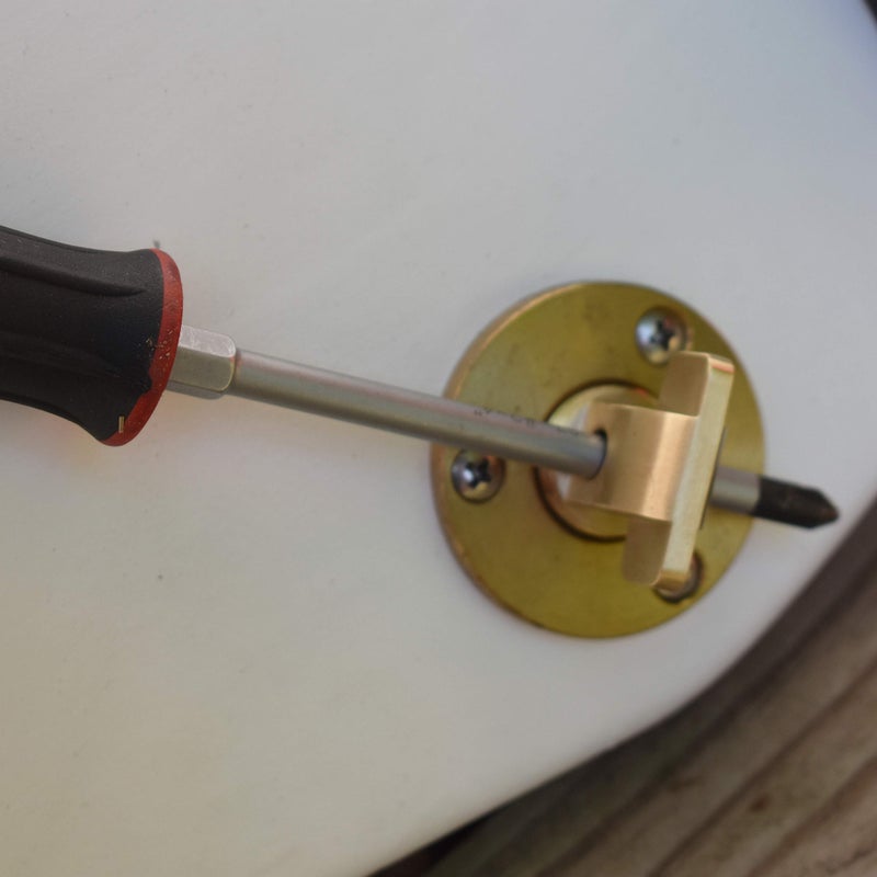 SEAWORTHY INNOVATIONS Bronze Boat Garboard Drain Plug - 1/2" NPT Thread - Marine Grade C954 Aluminum Bronze - Image 4